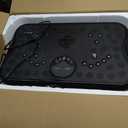Vibration Plate Exercise Machine, Full Body Workout Vibrating Plate for Lymphatic Drainage Weight Loss, 460 Lbs Capacity Shake Platform with 300 speeds for Women Men