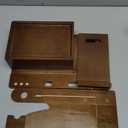 Gifts for Men Him Husband Dad, Wood Phone Docking Station with Drawer, Christmas Xmas Birthday Anniversary Men Him Husband Boyfriend Gifts from Girlfriend, Mens Nightstand Organizer Presents Ideas