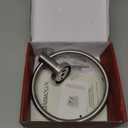 Marmolux Acc Brushed Towel Ring for Bathroom - Hand Towel Holder for Bathroom Wall - SUS304 Stainless Steel Bathroom Towel Rack Hardware Set.