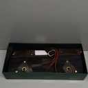 KYOKU Chef Knife Roll Bag, Kitchen Knife and Utensil Holder with 10 Slots 3 Cutlery Holders for Chef Knife Set, Oiled Leather and Waxed Canvas Knife Roll Up Travel Bag with Adjustable Strap, Black