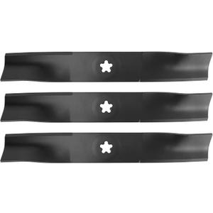 OCPTY Medium-Lift Blades 48'' Mower Blades for Husqvarna YTH2348, YTH2348, YTH24V48, YTH2448, YTH2748, GTH2548 for Husqvarna 532173921, 539110512, 173921, for Craftsman 917532173921 48 inch 3Pack