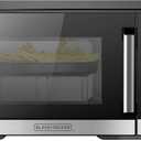 BLACK+DECKER 5-in-1 Microwave Oven Air Fryer Combo, 0.9 Cu.Ft, 900W
Countertop Microwave, Convection Bake & Roast, Child Lock, 10 Power Levels, for Small Kitchens & RVs
