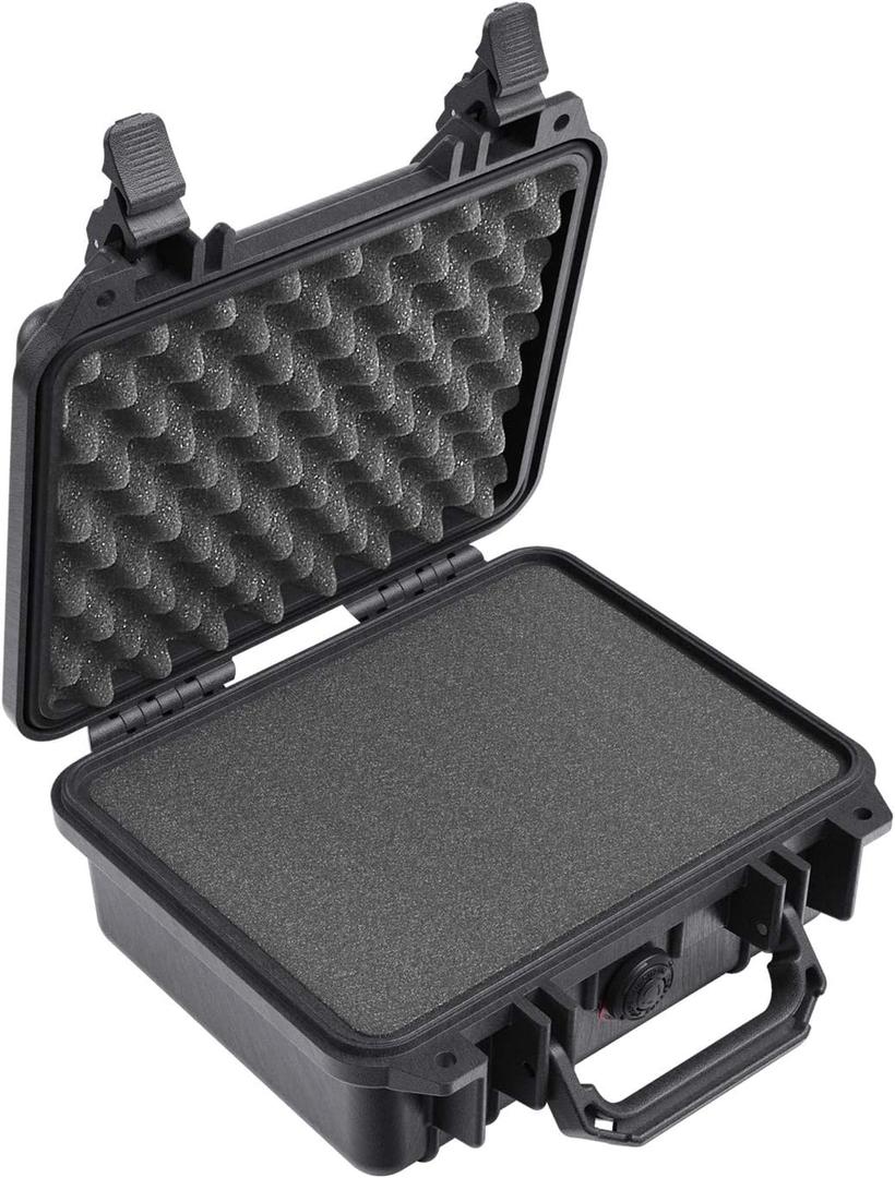 Pelican 1200 Case With Foam (Black)