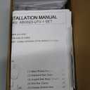 MOMI RAC GP UTV Phone Mount Heavy Duty, Aluminum SXS Phone Holder 360° Adjustable for 1.75"-2" UTV Round Bar, Fit RZR Ranger Maverick x3 Talon Pioneer Mule for 4 to 7.2 Inch Cell Phone