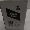 GUSTO White Paper Cups [3 oz - 300 Count]  Small Disposable Paper Cups for Bathroom, Mouthwash, Medicine, Tasting & More  Compact, Sturdy & Versatile  Formerly Comfy Package