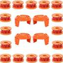 20 Pack WA0010 Replacement Spool for Worx Weed Eater String, Compatible with Worx String Trimmer,10ft 0.065" Trimmer Line Replacement Spool for Worx Trimmer spools