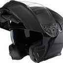 TRIANGLE Modular Motorcycle Helmets for Men Flip Up Full Face Helmet Dual Visor with Internal Sunshield DOT Approved (Small)