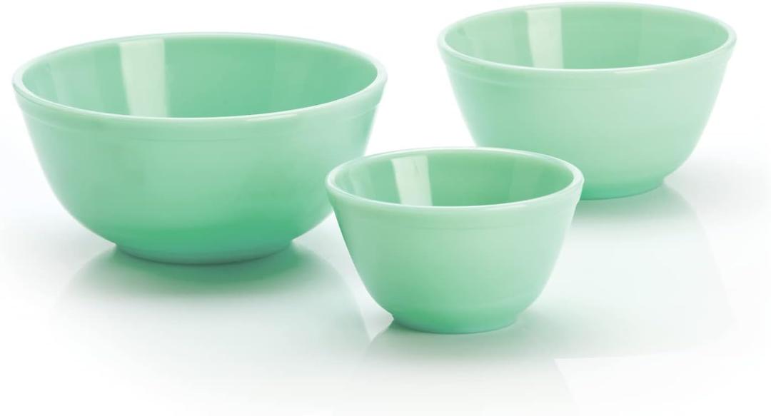Mosser Jade 3 Piece Mixing Bowl Set