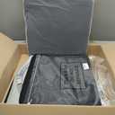 Wenqik USB Portable Heated Seat Cushion 17.72"x17.72" Stadium Seat Cover 3 Mode Adjustable Heated Seat for Outdoors with Back Support Heating Pad for Chair at Work Office Bench