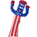 Morph Wacky Waving Inflatable Tube Guy, 4th of July Costume, Inflatable Costume Adult