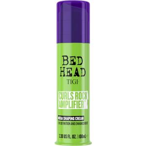 TIGI Bed Head Curls Rock Amplifier Curl Cream for Definition and Enhancement of All Curly Hair Types, 3.38 fl oz