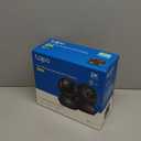 Tapo 2K Indoor Pan/Tilt Wired Security Camera - Works as a Baby Monitor & Pet Camera, Motion Detection, 2-Way Audio, Siren, Night Vision, No-Subscription Local Storage or Optional Cloud, C211 (2-Pack)