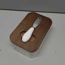 Butter Dish with Lid, Ceramic Butter Dish for Countertop, Airtight Butter Keeper with Knife, Butter Storage, Kitchen Decor & Housewarming Gift