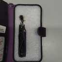 TUCCH Case Wallet for iPhone 17 (6.3") 2025, Wrist Strap, Stand, RFID Blocking, 4 Card Holder, TPU Shockproof Inner Shell, PU Leather, Magnetic Closure Folio Protective Cover, Deep Purple