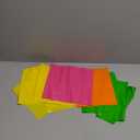 8 Pcs Neon Table Runner Disposable Disco Colorful Glow Supplies for Neon Party Birthday Table Decorations(16 x 47 Inches)