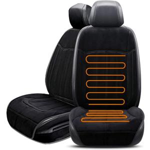 SriGM Car Seat Cushion Chair Cushion Auto Seat Cushion for Full Back and Seat
Velour Seat Car Cushion Front Chair Pad, Seat Cushion for Car Seat Driver 1 Pack