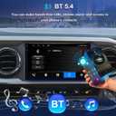 2+64G Car Stereo for Toyota Corolla 2017 2018, 9" QLED Touch Screen Android 13 Car Radio with CarPlay & Android Auto, Built-in GPS/WiFi/Bluetooth 5.4/FM AM Radio, Support OEM Backup Camera