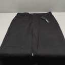 LOGEOL Big Rugged Wear Stretch Jean, Size 32, Black 