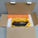 201X Black Toner Cartridges High Yield Replacement for HP 201X Black CF400X 201A CF400A Toner for Color Laserjet Pro MFP M277dw M252dw M277c6 M252n M277n M252 M277 M252 M277 Printer (2 Pack)