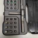 24 in 1 Magnetic Ratchet Screwdriver Set, Multi Bit DIY Magnetic Screwdriver Set with Detachable Ratchet Handle, Portable Precision Repair Tool Kit for Furniture, Electronics, Bicycle