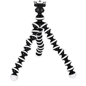 ANRANK Mini Gripster Octopus Flexible Compact Camera Tripod (Black,White)