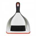 OXO Good Grips Dustpan and Brush Set, White