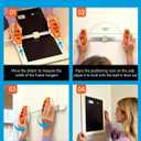 Picture Hanging Tool with Built in Level, Precision Marking,Alignment Ruler for Photo Frames, Wall Decor, Mirrors, ABS Wall Friendly DIY Hanger