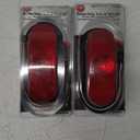 Peterson Manufacturing V421KR Red Oval Stop/Turn/Tail Light, 2 Pack