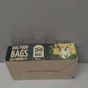 Doggy Poop Bags Biodegradable with Dispenser (360 Bags) Eco-friendly Dog Waste Pickup Bags Landfill-friendly Refill Rolls Cat Waste Bags (Green