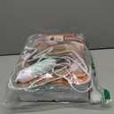 Eastsora Electric Heated Blanket Throw 50''x60''  Soft Dual-Sided Flannel, 12 Heat Settings, Smart Timer, ETL & FCC Certified, Machine Washable (Brown & Gray, Single(50"x60"))