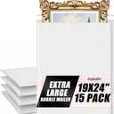 Fuxury Bubble Mailers 19x24" 15 Pack White Large Padded Envelopes, 19x24" 15PC