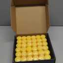 Candle Charisma Citronella Scented Votive Candles - 10 Hour Burn time - Set of 72 for Dinner, Wedding, Halloween and Holiday Decorations