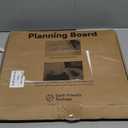 2-Pack Acrylic Magnetic Chore Chart for Kids, 12"x16" Daily/Weekly Easy-Check Reward Responsibility to Do List, Fridge Dry Erase Board for Multiple Kids Teens Adult Family with 7 Markers (Black)