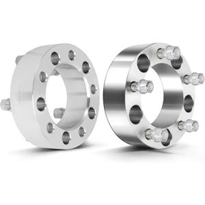 SCITOO 2Pcs 2 inch Wheel Spacers 5x5.5 to 5x5.5 108mm bore 9/16" Studs Wheel Spacers Compatible with for Dodge Ram 1500 94-10 for Dakota 05-10 for Mitsubishi Raider 06-09
