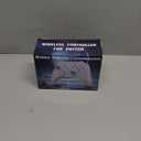 Bcofo Wireless Mobile Game Controller for iOS/iPhone/Android/Cell Phone/Switch/Laptop, Gaming Gamepad with Phone Clip for Gamers, Hall Effect Triggers, Wired PC Control, with RGB LED Lighting/Vibration/6-Axis Gyro/Turbo (White)