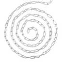 66Ft Stainless Steel Chain, 1/8 inch Heavy Duty Chain, Hanging Chain for Hanging Clothing?Decorations?Chair, securing Gates and Fences, anchoring Camping Equipment and More.by Genhakon