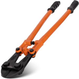 KSEIBI 141590 Heavy-Duty Large Bolt Cutter 30" for Cutting Fence, Steel Wire, Chain, Screws, Rivet, Padlock, and Metal Rods with Soft Grip Rubber Ergonomic Handle Cutters (30 Inch-750MM)