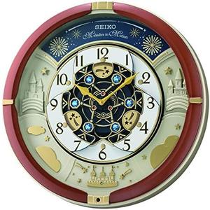 Seiko Melodies in Motion Wall Clock, Castle Night Seiko Melodies in Motion Wall Clock, Castle Night