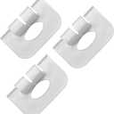 3Pcs Cordless Honeycomb Shade Lift Handles for Gra-BER and Ba-li Cordless, Mini Blind Handle Replacement Fits Honeycomb Shades (Fits 3/4" Pleat)