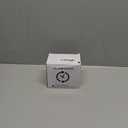 Retro Analog Alarm Clock, 4 Inch Silent Non-Ticking, Ascending Alarm with Snooze & Night Light, Battery Operated, Easy Set Vintage Bedside Clock for Bedroom, Nightstand, Desk (Black)