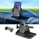 Phone Holder Mount Compatible with 2011-2018 Jeep Wrangler JK JKU Dash Multi-Mount Phone Kit with Storage Box Interior Accessories