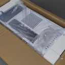 Micro ATX Case PC Case: MATX Case Mini PC ITX Desktop Computer Case Support Micro ATX MATX DTX ITX Mini PC with USB3.0, Support 3.5'' HDD (White)