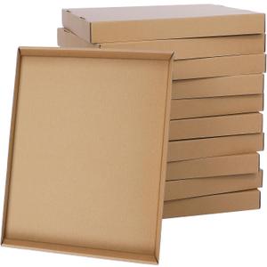 Gilprop 20 Pack File Box Lids, Fits for 15" x 12" x 10" Cardboard Letter or Legal File Moving Boxes Covers for Packing Moving and Storage Supplies, Box Not Include(Brown)