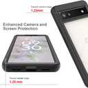 Case for Googel Pixel 6a Case Cover,Anti-Fall and Shock-Absorbing Protective with Screen Protector Case for Googel Pixel 6A 5G G1AZG GX7AS GB62Z GB17L Case Blue