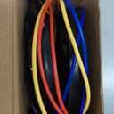 LIGBT 2Pcs 6 inch Oval led Truck Trailer Tail Lights 21 LED 6" Red Stop Turn Brake Light Trailer Marker Lights LED Strobe Lights Surface Mount Waterproof for Boat Trailer Truck RV Tractor