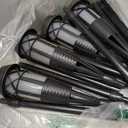 Flickering Flames Torch Light Solar Garden Lights Waterproof Landscape Lighting - 4 Pack