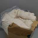 Bedsure Waffle Comforter Set Full, Beige Soft Bedding, Waffle Weave Bed Set, 3 Pieces, 1 Comforter (82"x86") and 2 Pillow Shams, Cotton Shell and Polyester Lining for All Seasons