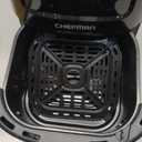 CHEFMAN 2 Qt Mini Air Fryer Digital Space-Saving Compact Air Fryer with Nonstick and Dishwasher Safe Basket, Quick & Easy Meals in Minutes, Features Digital Timer and Shake Reminder Black, 2 Quart