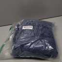 Disolla Small Bathroom Rugs 17x24 Non Slip Navy Fluffy Bath Mat for Bathroom Floor Machine Washable Plush Luxury Bath Rug for Tub Soft Shaggy Absorbent Shower Mat