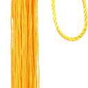 3 x Newrara Graduation Unisex Matte Adult Graduation Cap with Tassel (Black)